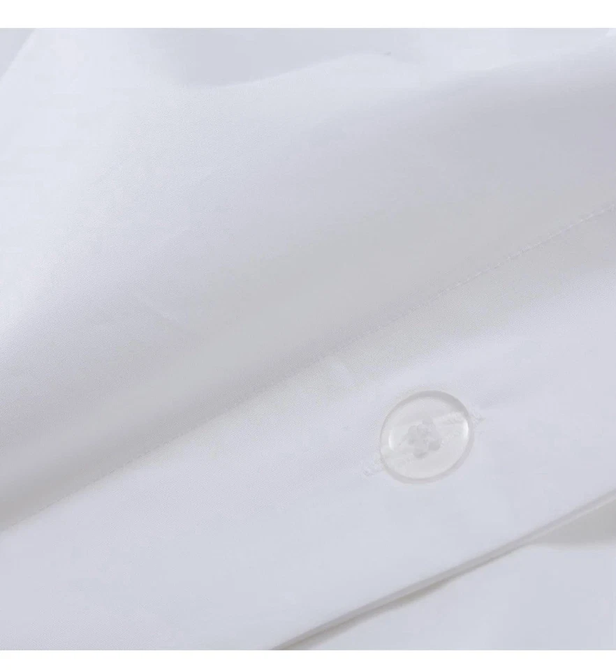 6xURBANARA Kissenbezug Perpignan,Weiß 50x75 cm, 100% Baumwolle - Bild 2 von 3