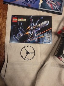 Lego Star Wars X Wing Fighter 7140 With Box And Manual And Landspeeder 7110.