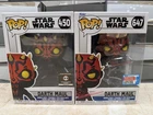 Funko Pop Star Wars Darth Maul with Darksaber Cybernetic Legs Bundle 2023 NYCC