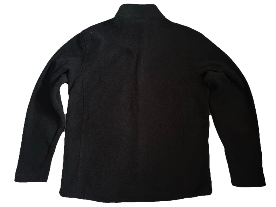 Chaqueta polar Arbys cremallera completa mediana uniforme de empleado de restaurante Foto 2 de 4