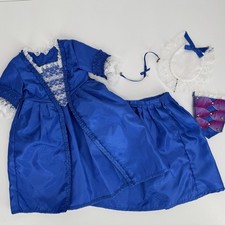 American Girl doll pleasant company Felicity Christmas Dress Gown