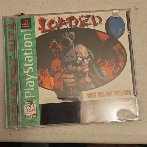 Interplay Loaded Sony PlayStation 1 Greatest Hits Multiplayer Manual Mature 1997