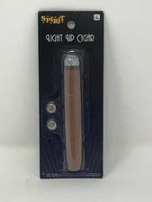 Light Up Cigar Fake Halloween Costume Prop Toy Real Looking Mobster Gangster