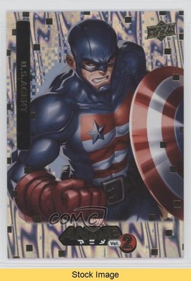 2023 Upper Deck Marvel Anime Vol 2 Tier 1 Japanese Mega Moon US Agent READ 11qd