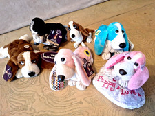 Vintage Lot Of 6 Hush Puppies Plush