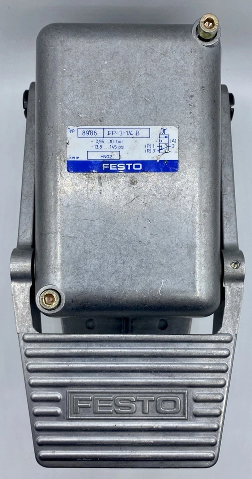 NEW Festo 8986 FP-3-1/4-B Foot Pedal / Valve with Detent 3/2 G1/4 - SHIPS FREE!! - Image 2 of 4