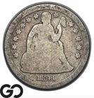1841 Seated Liberty Dime