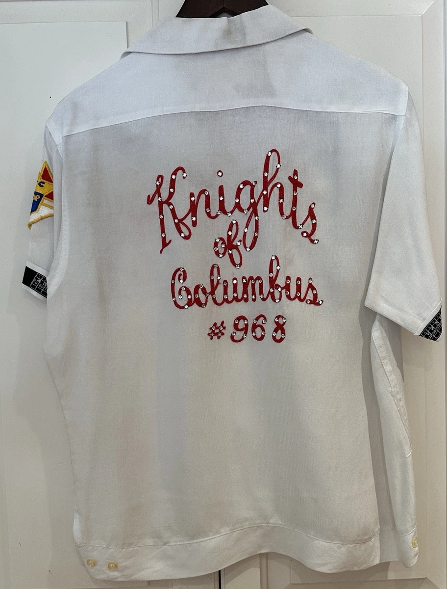 Preços baixos em Camisas vintage Rockabilly Branco década de 1950
