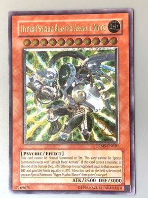 yugioh Hyper Psychic Blaster/Assault Mode CRMS-EN020 Ultimate Unl