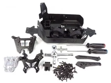 v6 Arrma Notorious 6s BLX Chassis Set Shock Tower Brace Side Mud Guard Screw EXB