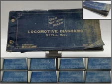 1931 Great Northern Railway Locomotive Engine Diagrams Brooks Roger Baldwin Lima