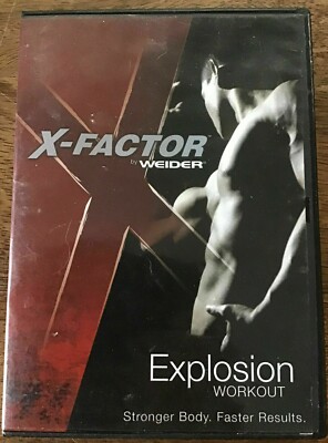 X-FACTOR BY WEIDER (dvd) ******************disc only**********************