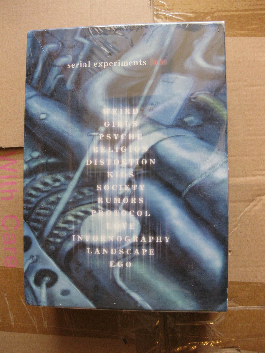 Lain - Serial Experiments (DVD box set) Vols 1-4 Abe