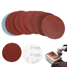 100pcs 3 Inch 75mm Sandpaper Sander Discs Mix Set, Grits Range 80-3000