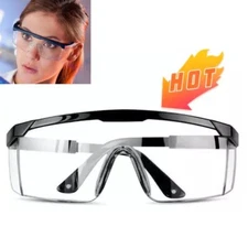 Adjustable Goggles Eye Protection Anti-Droplets Goggles Windproof Lab Glasses Cl