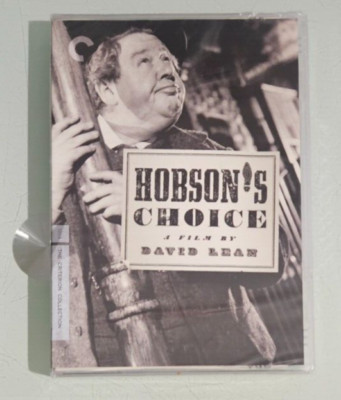 the criterion collection  HOBSONS HOBSON'S CHOICE charles laughton  DVD NEW