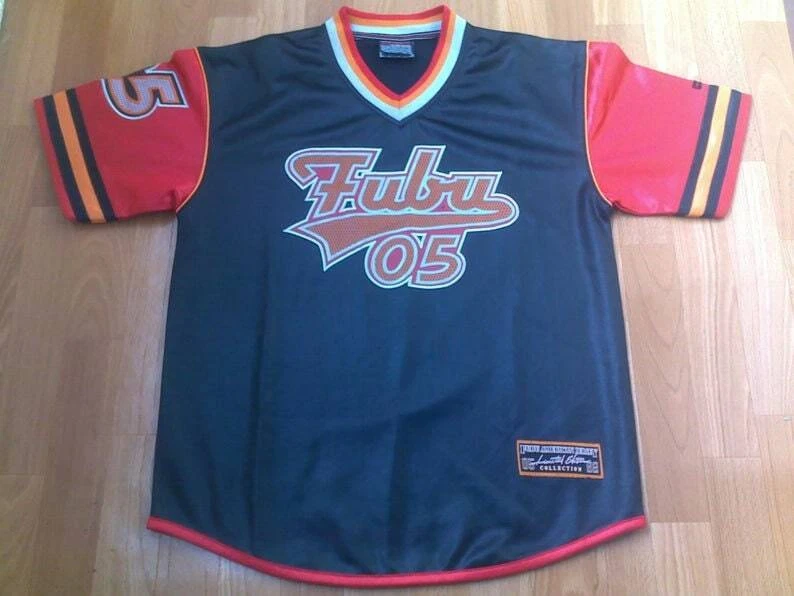 Fubu Jersey, Vintage T-Shirt Black Fubu Shirt, 90S Hip-Hop Clothing, Size S  | Ebay