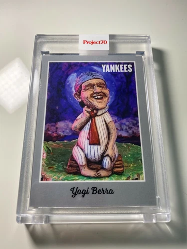 TOPPS PROJECT 70 #43 - 1970 Yogi Berra by Ron English 🔥 PR: 3055 🔥 In Hand!!
