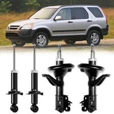 Front Rear Full Set Suspension Shocks Struts Fit For Honda CR-V 2002 2003 2004