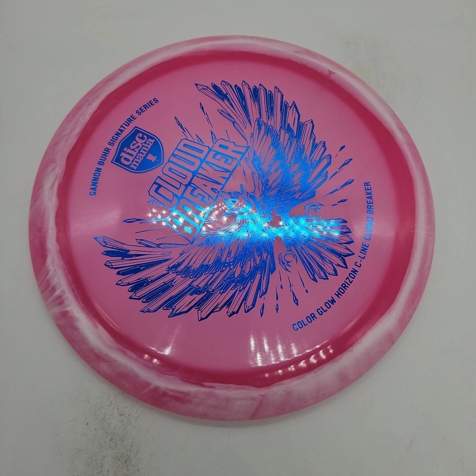 Discmania Color Glow Horizon C-Line Cloud Breaker Gannon Buhr Pink-White/Blue - Image 3 of 4