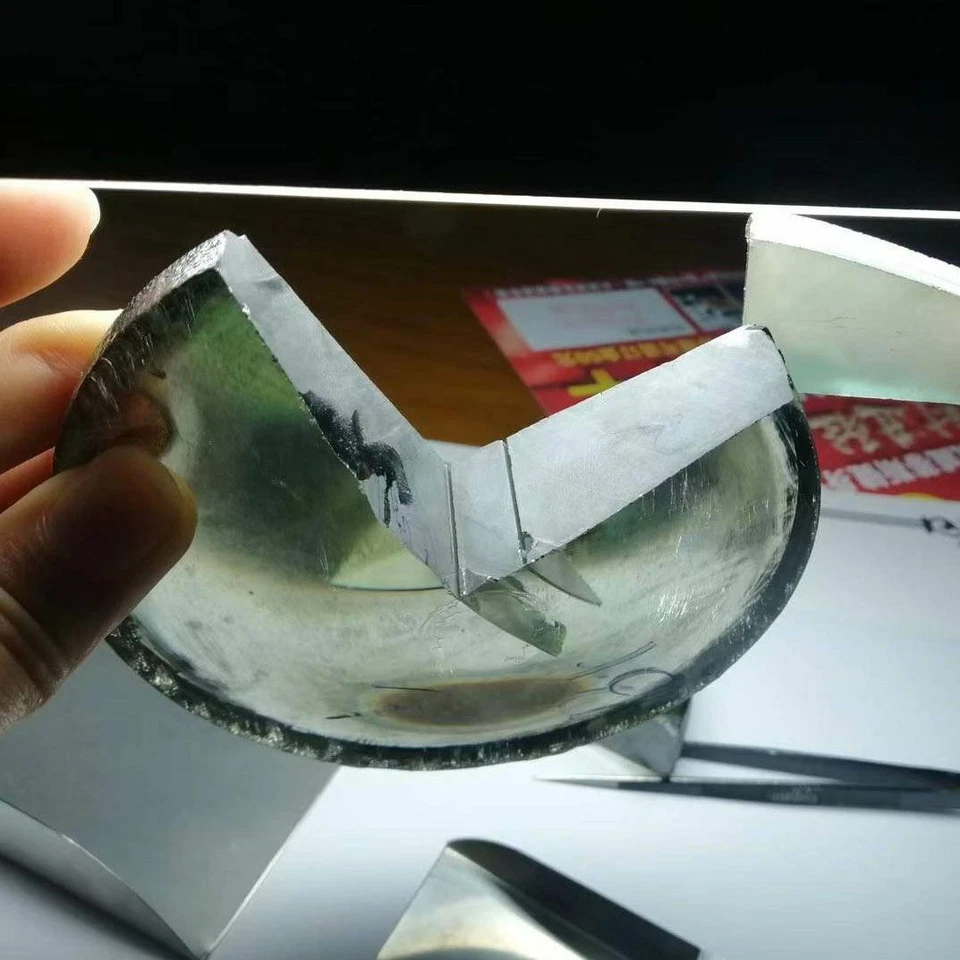 3 Carat Loose Moissanite White D Color Tri 9mm VVS Certificate Trillion 9x9mm - Image 4 of 4