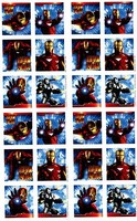 4 Sheets Iron Man 2 Scrapbook Stickers Avengers 4 Sheets Iron Man 2 Scrapbook Stickers Avengers