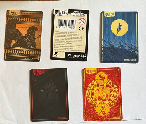Unmatched Season 2 Alternative Art promo cards - foil - Imagen 4 de 4