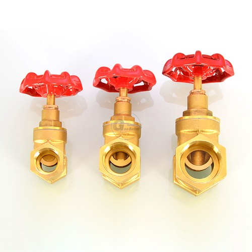 Brass Gate Valve BSPT 1/2" 3/4" 1" 11/4" 11/2" 2" 21/2" Female Full Bore Water - Picture 4 of 18