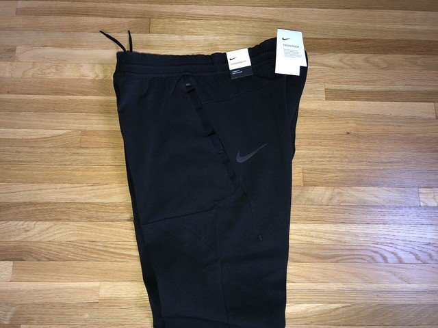 Mens Nike Sportswear Tech Pack Knit Pants Size Large Black Ar1550 010 for sale online | eBay
