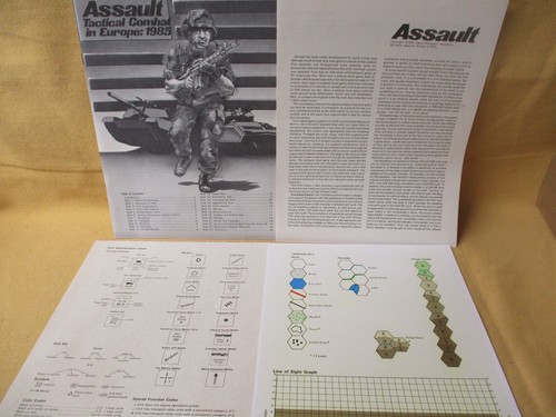 GDW Assault Wargame / Unpunched and Complete - Picture 3 of 8