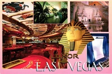 Luxor Hotel & Casino Las Vegas Nevada Postcard