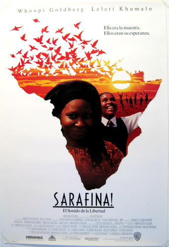 Sarafina, US one sheet original 1992 movie poster rolled 27''x40'' Spanish