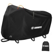 Bike Cover Waterproof Outdoor, 600D Heavy L - 1 Bicycle 79 28 43.5in Black
