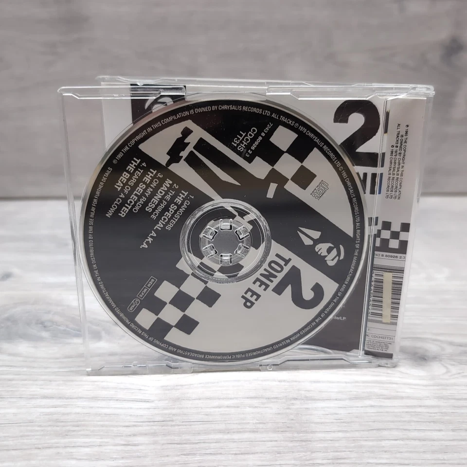 2 Tone EP 4 Track CD EP 1993 The Special A.K.A, Madness, The Beat, The Selecter Foto 3 de 4