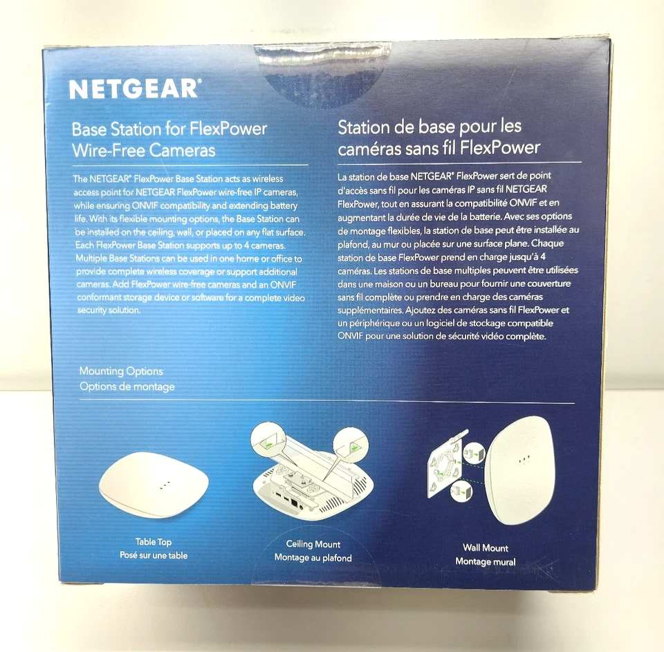 Netgear Base Station for Flexpower Wire-Free IP Cameras VNB4000-111PAS - Image 3 of 4