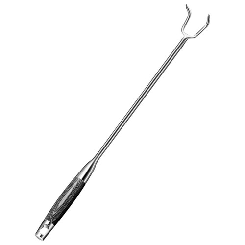 Stainless Steel Meat Hook Barbecue Rack Cooking Flipper Bbq Food - Picture 2 of 12
