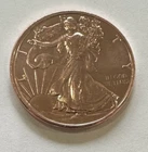 LADY LIBERTY BEAUTIFUL ONE OUNCE .999 FINE COPPER ROUND