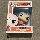 Funko Pop! Vinyl: Dragon Ball Z Krillin with Destructo Disc #706 Figure