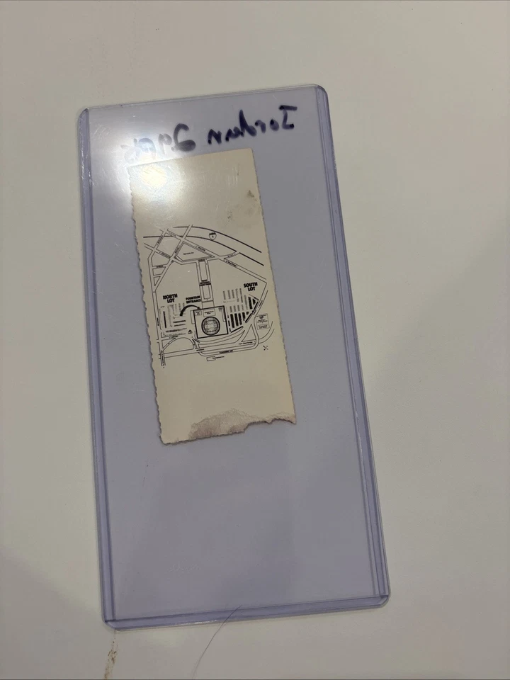 1990 Chicago Bulls vs Portland Trail Blazers Ticket Stub – Michael Jordan 29 Pts - Image 2 of 2