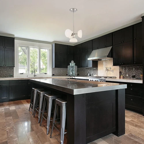 Zio 4-Light Polished Nickel Chandelier for Kitchen and Dining Room - Picture 3 of 5