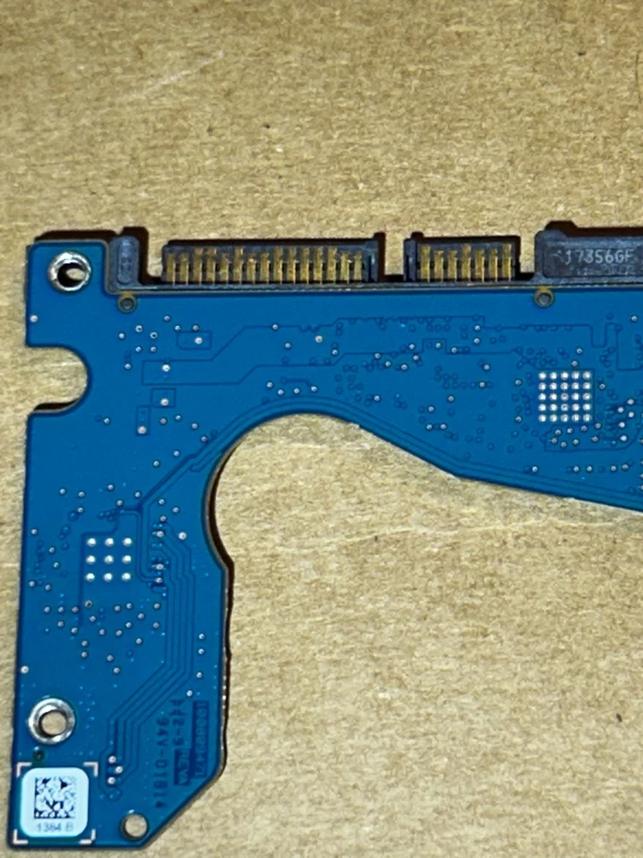 Seagate Hard Drive PCB Controller Board 100809471 Rev A - Scheda donatrice per riparazione - Immagine 2 di 4