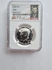 SILVER PF69 1968 S KENNEDY HALF DOLLAR GRADED NGC 50C S MINT 40% AG COIN