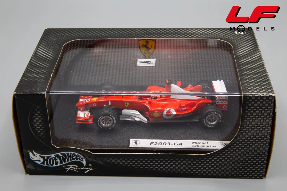 1:43 Ferrari F2003-GA M. Schumacher - HotWheels - Immagine 3 di 3