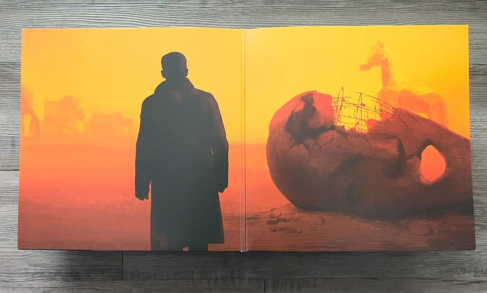 Blade Runner 2049 Soundtrack MONDO Exclusive Pink/Teal 2LP 180g Vinyl Record NM - Image 3 of 4