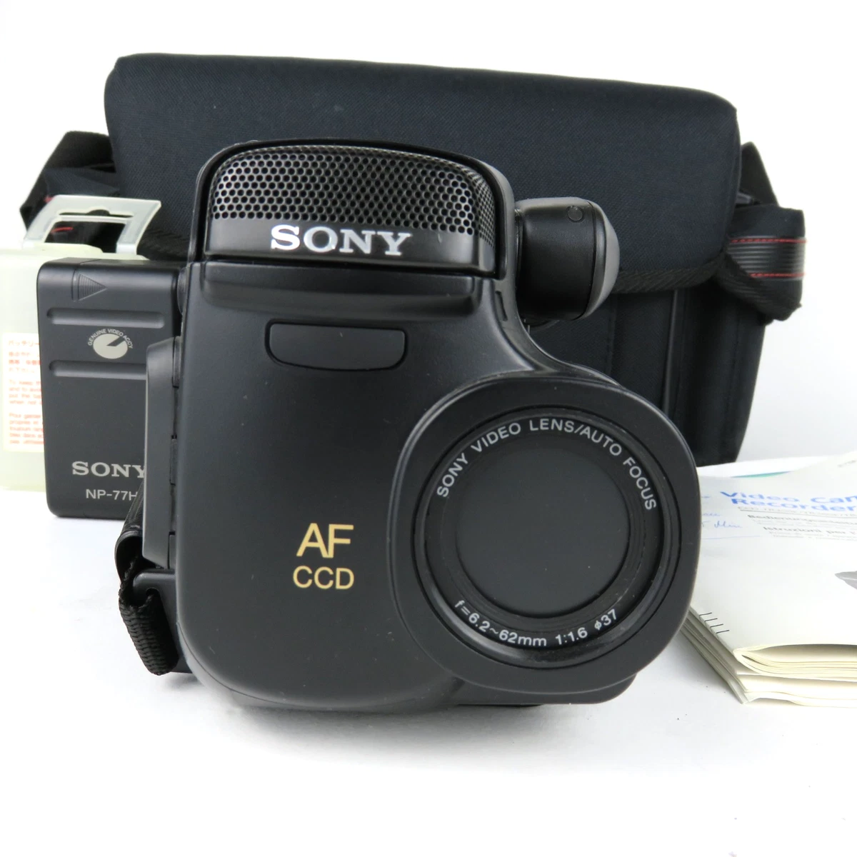Potencia confirmada - Videocámara Sony CCD-TR350E Handycam Hi8 PAL