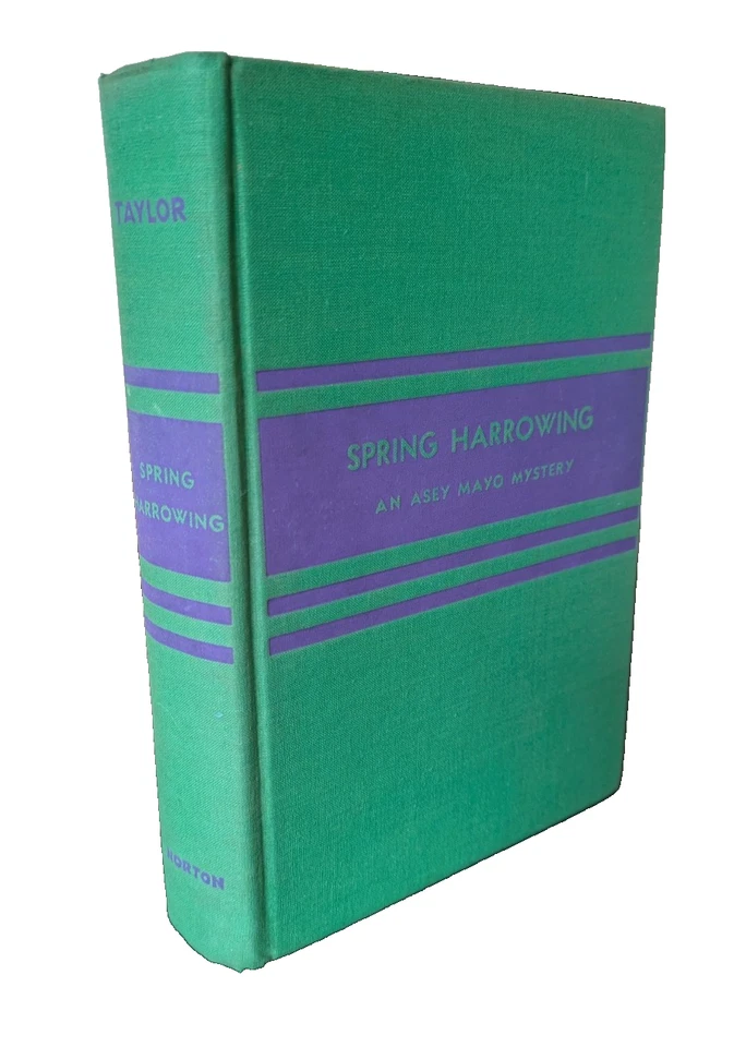 Phoebe Atwood Taylor - SPRING HARROWING - Norton 1st 1939 Asey Mayo Mystery - Image 3 of 4