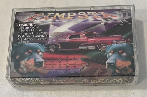 SEALED Pimpsta –South Side Soldiers RARE TEXAS RAP *SKRILLA* '97 SEALED Cracked