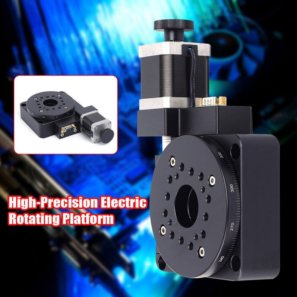Registration Sign R HT03RA100 100mm Motorized Rotary Stage - Precision Optical Rotation ...