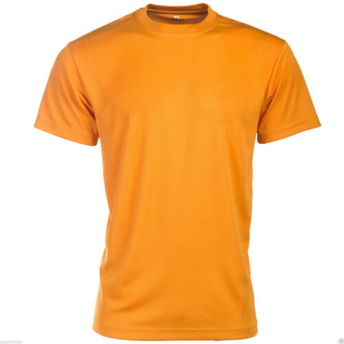 Mens Breathable Short Sleeve T-Shirt Performance Running Gym Top 45% Off RRP - Picture 19 of 26