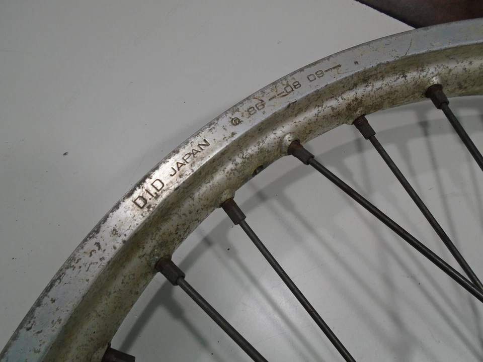 Kawasaki KX 125 1997 rueda delantera 97 kx125 Foto 3 de 4